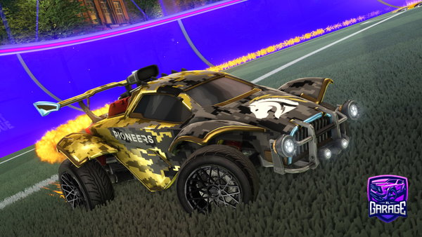 A Rocket League car design from Vojty