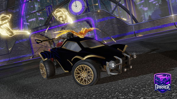 A Rocket League car design from doggo-aru