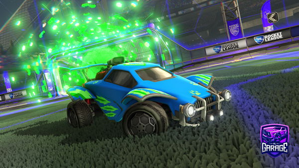 A Rocket League car design from SSG_OCTANE