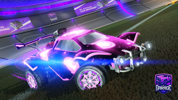 A Rocket League car design from Meliz001