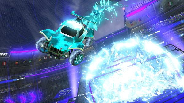 A Rocket League car design from FrostyDoesTrades