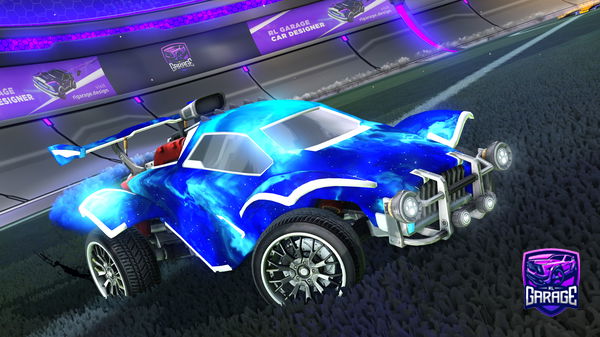 A Rocket League car design from Snipz6