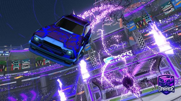 A Rocket League car design from FireAntek