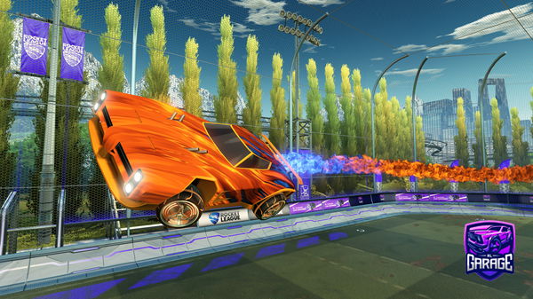 A Rocket League car design from rRhHeEtTtT17