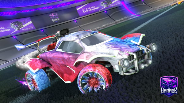 A Rocket League car design from Snic