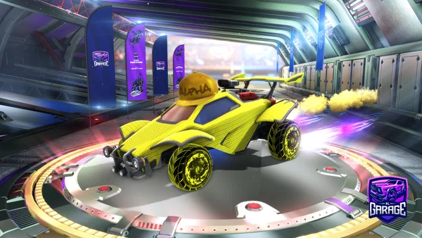 A Rocket League car design from Skye07