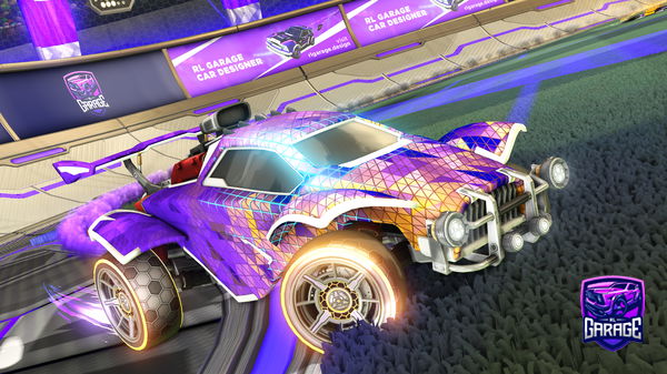A Rocket League car design from SweatyL