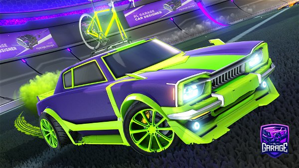 A Rocket League car design from In_the_stars