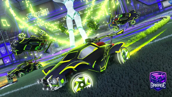 A Rocket League car design from Jeebozz