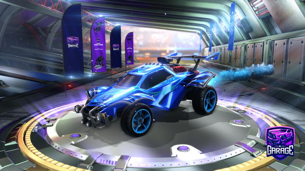 A Rocket League car design from Libellulle