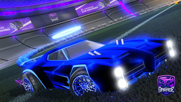 A Rocket League car design from F4_DragonMankake