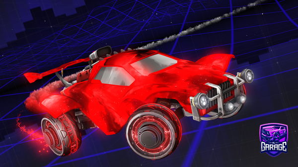 A Rocket League car design from pulse_gxdzxlla