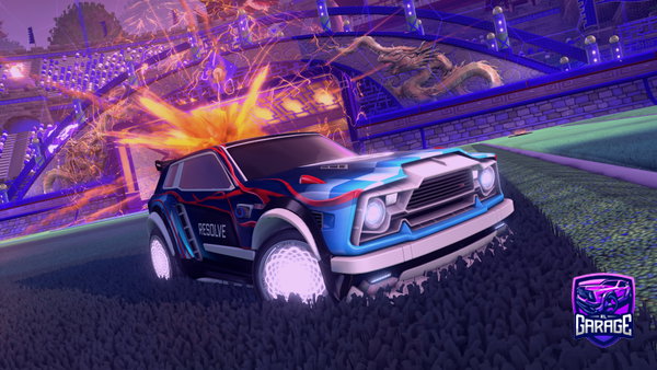 A Rocket League car design from Lsama