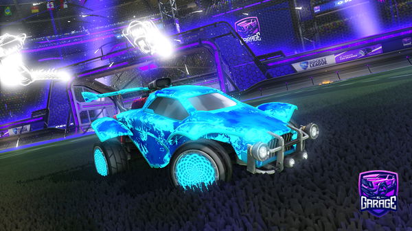A Rocket League car design from Pablounty