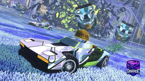 A Rocket League car design from Way22985