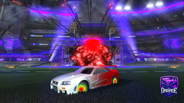 A Rocket League car design from PG24
