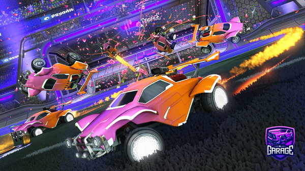 A Rocket League car design from P3L4H