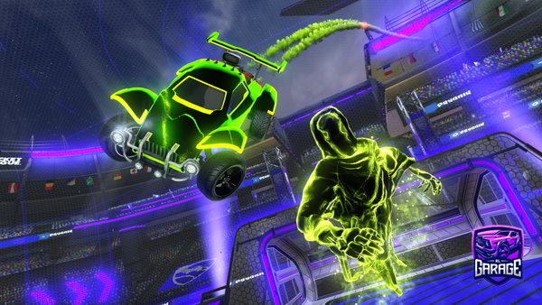 A Rocket League car design from DewenDavidDangerttv