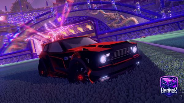 A Rocket League car design from Mops