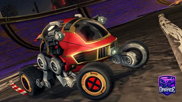 A Rocket League car design from Polar-Ray