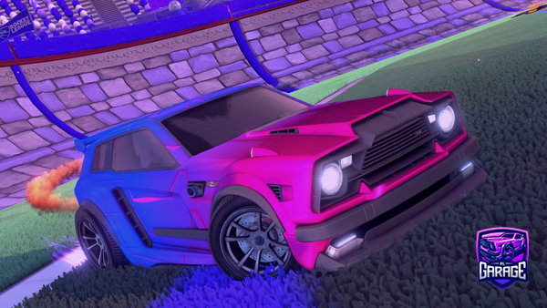 A Rocket League car design from Rafeku_