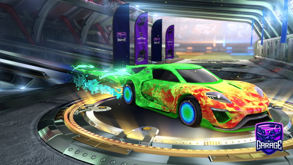 A Rocket League car design from Akkass090927