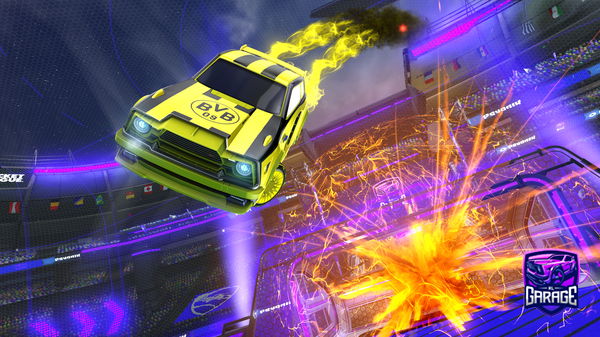 A Rocket League car design from rltradesonPConly