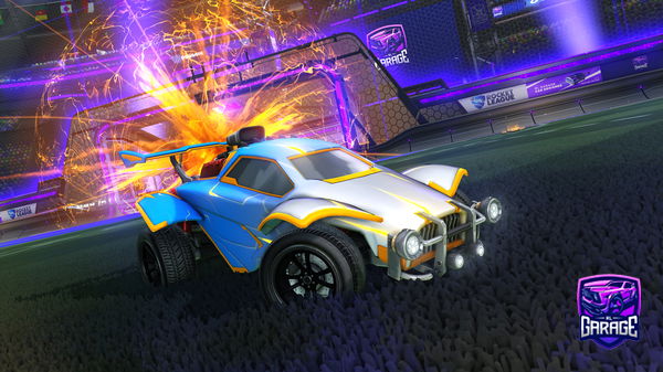 A Rocket League car design from Legendary_Raul