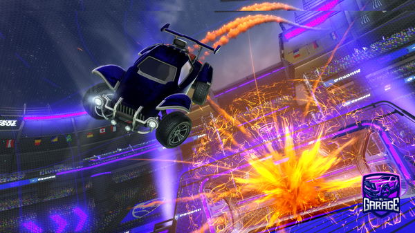 A Rocket League car design from Mateuco