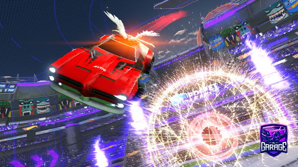 A Rocket League car design from DANIELODURI