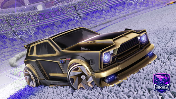 A Rocket League car design from skorioronPSN