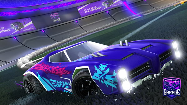 A Rocket League car design from mohammadanafjeh