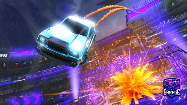 A Rocket League car design from chocilly6