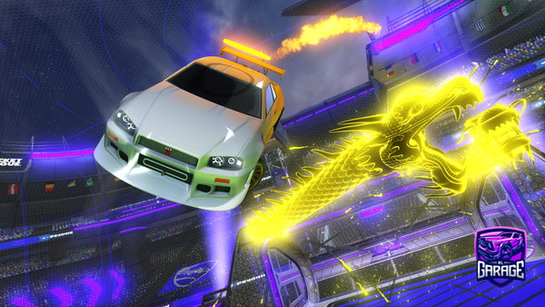 A Rocket League car design from ViBez1578