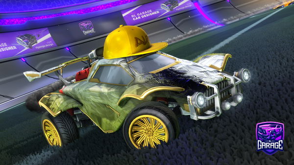 A Rocket League car design from Johhnykilroy