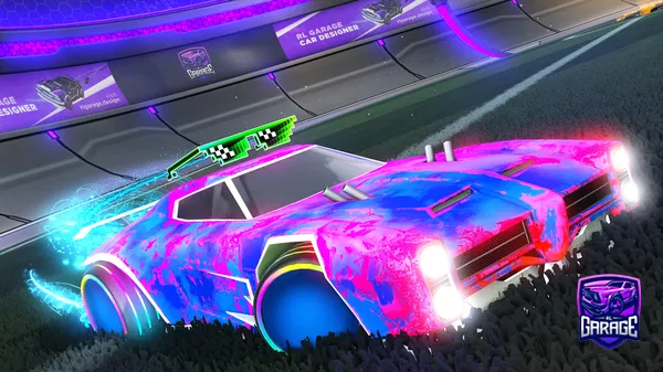 A Rocket League car design from DolnMag