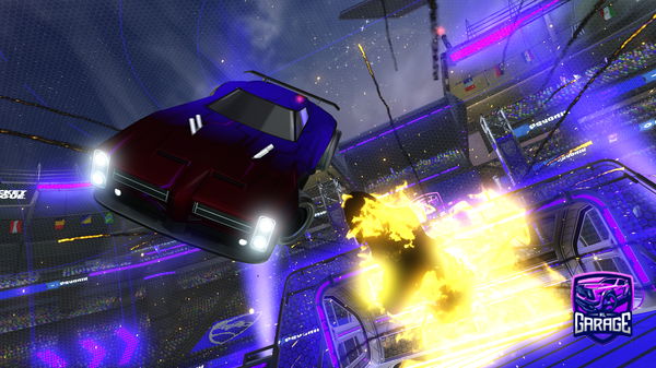 A Rocket League car design from rocketleagueMixam746