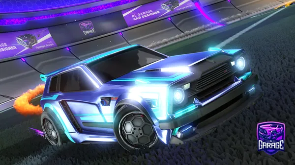 A Rocket League car design from Foxyhay