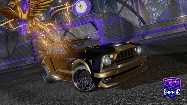 A Rocket League car design from baraakaser