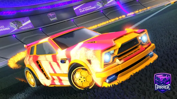 A Rocket League car design from KelitecaXbox