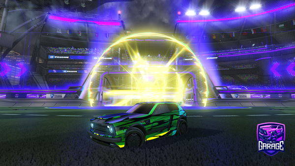 A Rocket League car design from Abhiwankenobi22