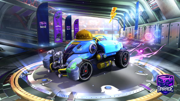 A Rocket League car design from Obor13