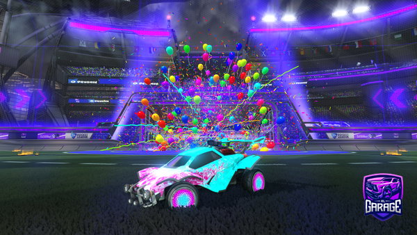 A Rocket League car design from s5amppu