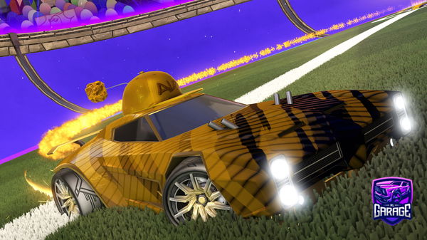 A Rocket League car design from AVIEagle