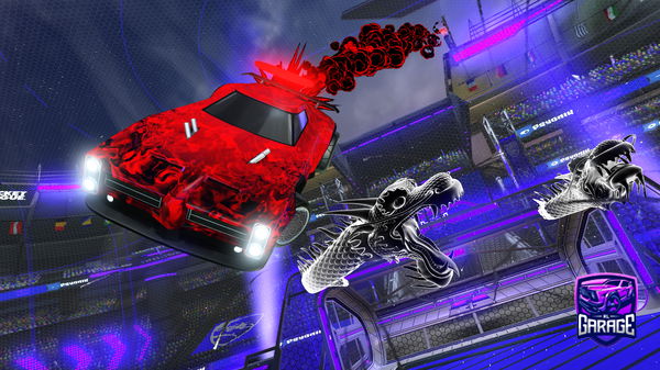 A Rocket League car design from Nicolodahlinho00