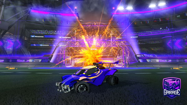 A Rocket League car design from Onk1_Donky