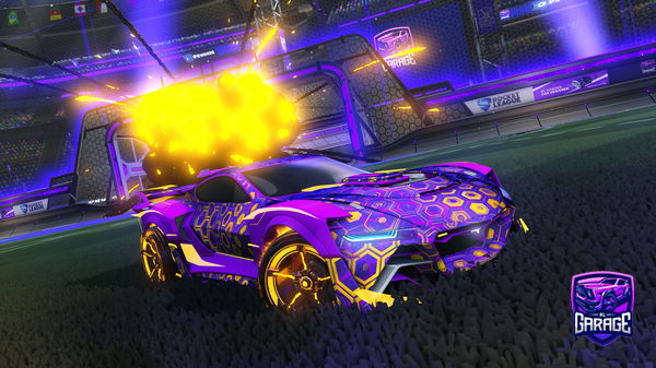 A Rocket League car design from RG09MP