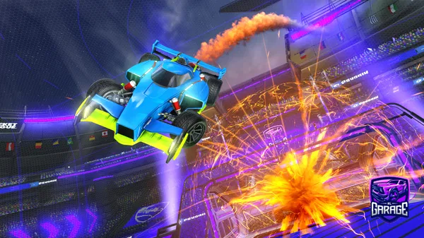 A Rocket League car design from teun313313