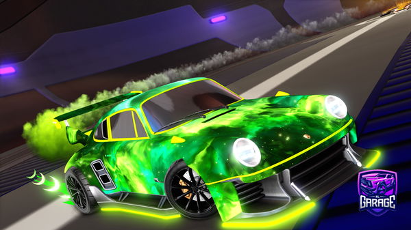A Rocket League car design from rocketleagueMixam746
