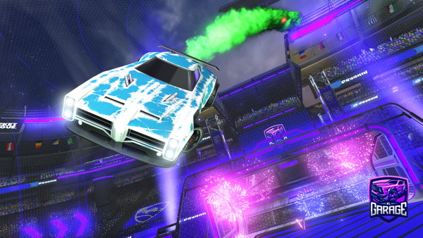 A Rocket League car design from Bwenske